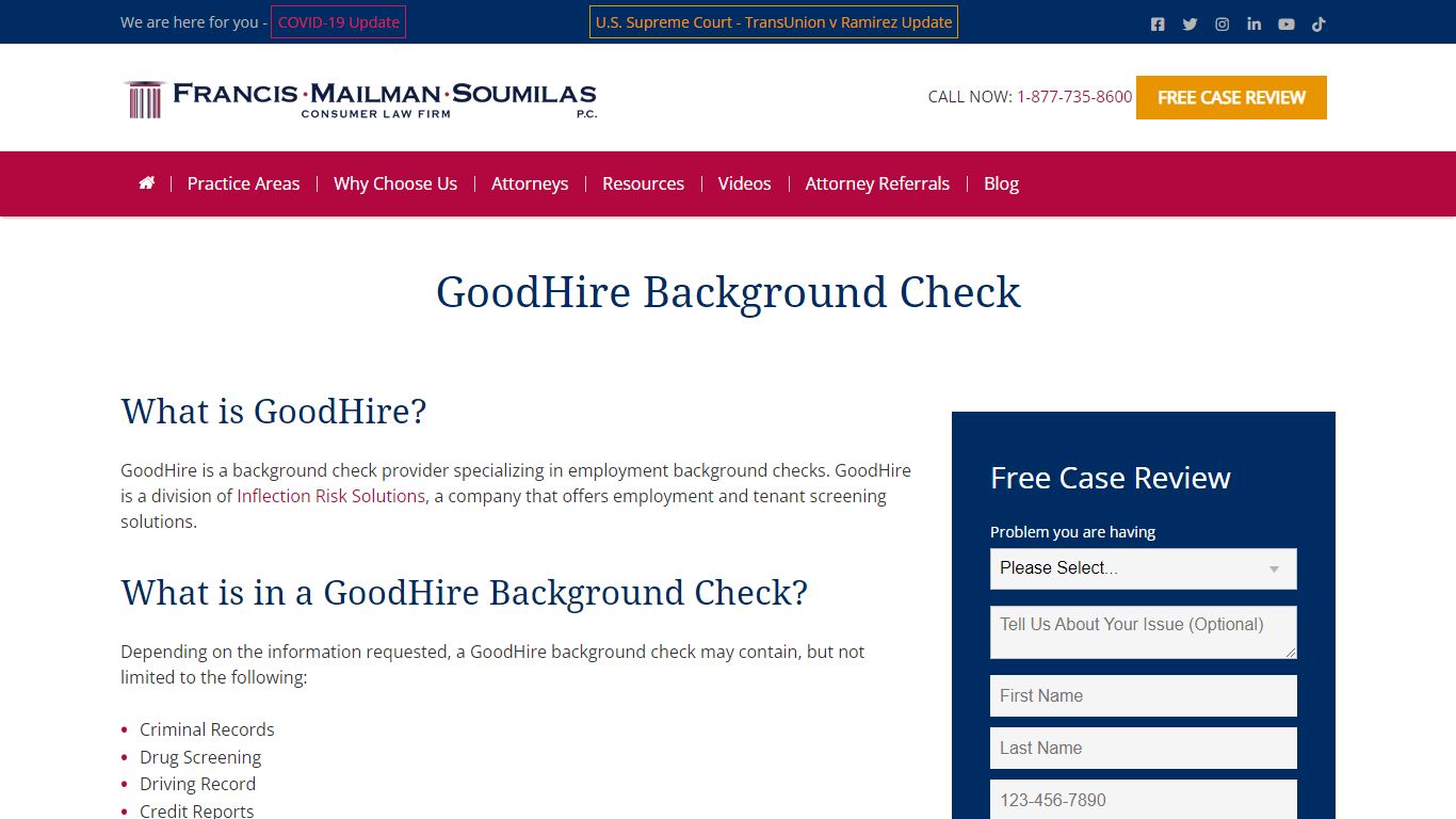 GoodHire Background Check Errors? Know your rights.